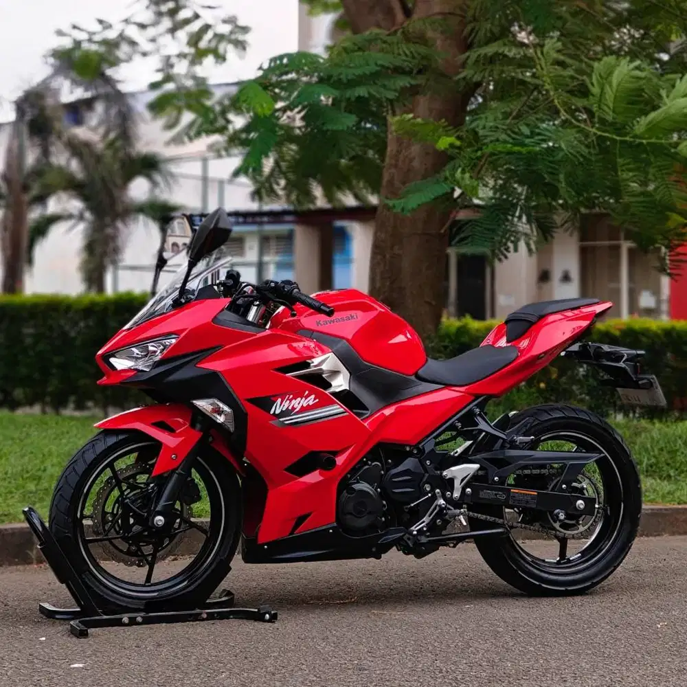 KAWASAKI NEW NINJA 250 FI 2022 MERAH KM 3K PAJAK PANJANG RASA BARU