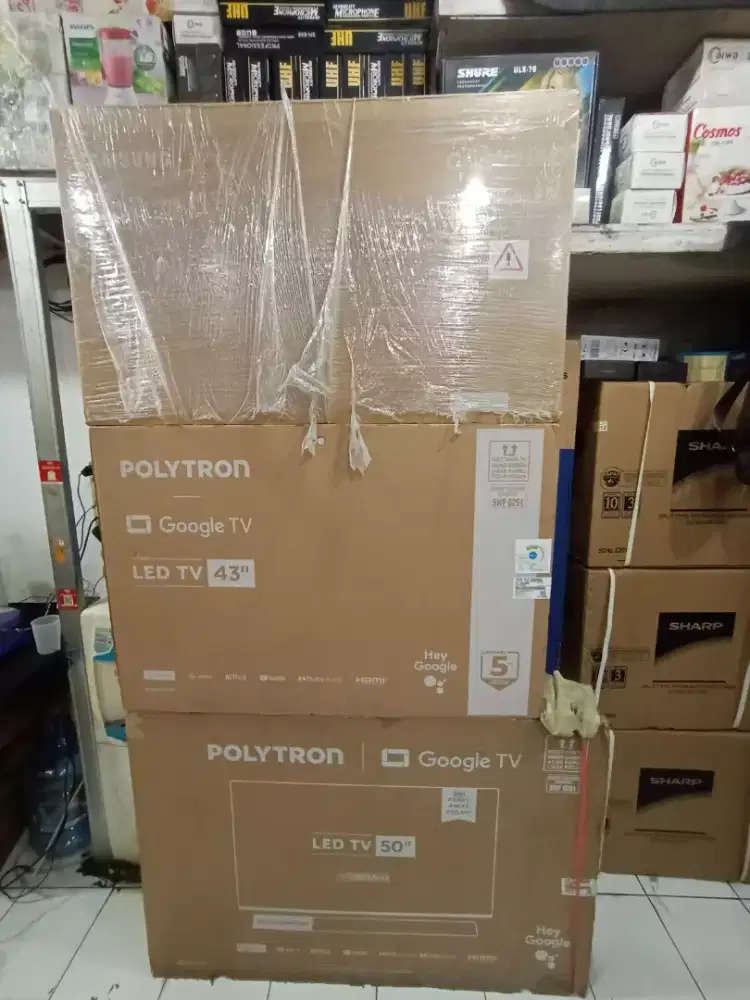 MUMPUNG LAGI BANYAK PROMO TV POLYTRON BUNGA 0% FRE 1X CICILAN