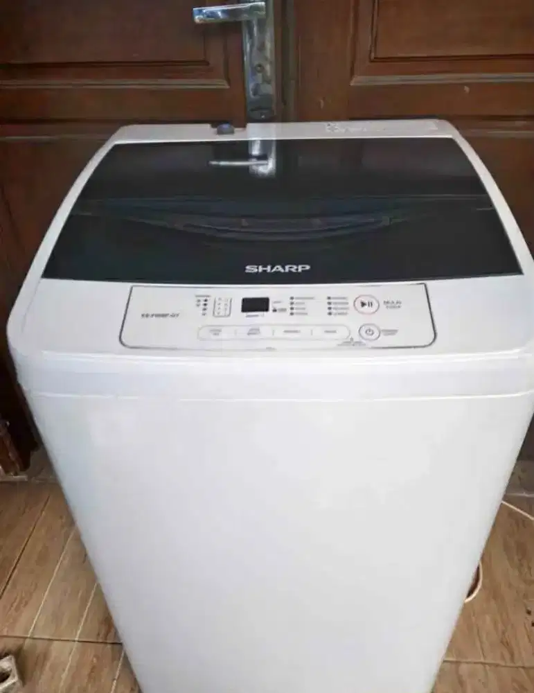 Mesin cuci 1 tabung otomotis merk sharp