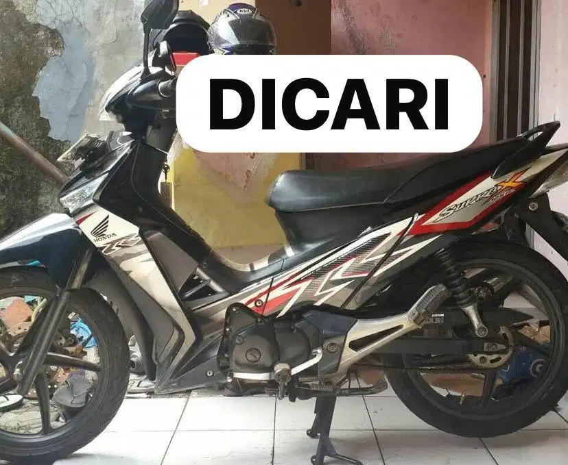 Di Cari Supra X 125 Double Disk DD Tahun 2011 Karbu Supra X 2013
