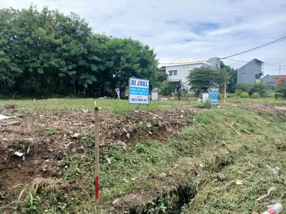 Tanah Kavling Taman Sentosa Cikarang Blok F Luas 108 (6x18) Rp 335 Jt Siap Bangun SHM