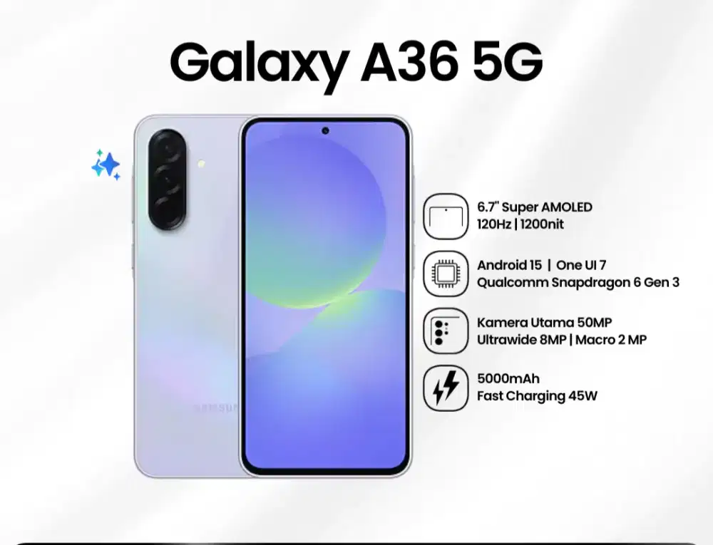 SAMSUNG A36 8/256