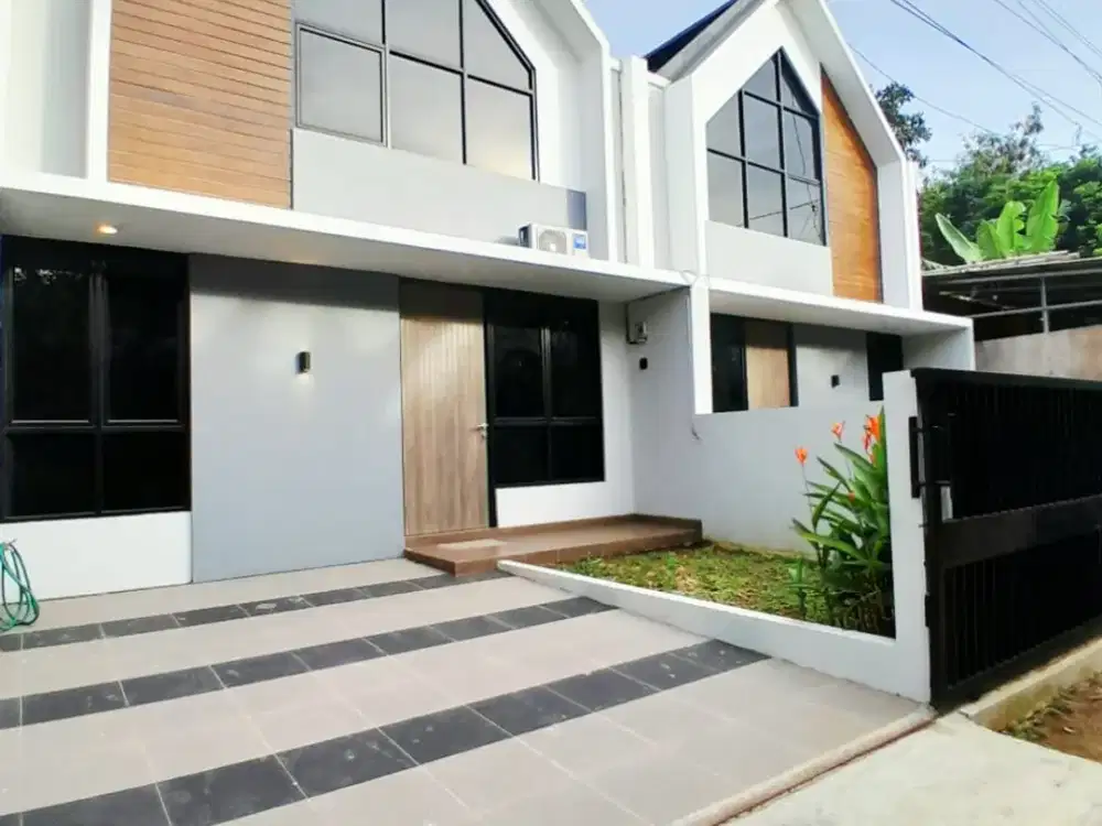 free biaya-biaya !! Rumah Cantik Skandinavian 3 kamar tidur