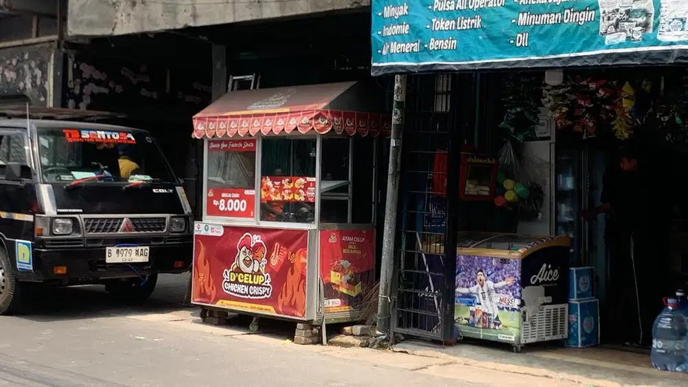 Dijual gerobak ayam kentaki