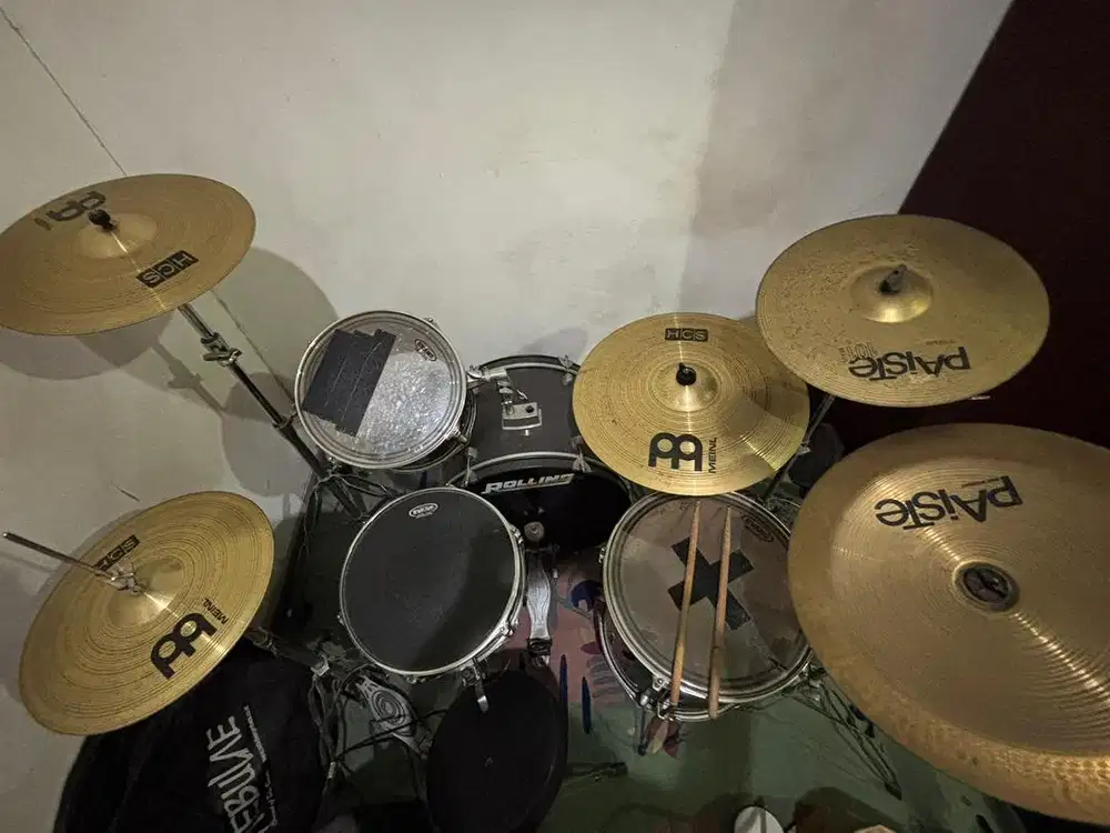 Drum Rolling Cymbal Meinl paiste chinese paiste