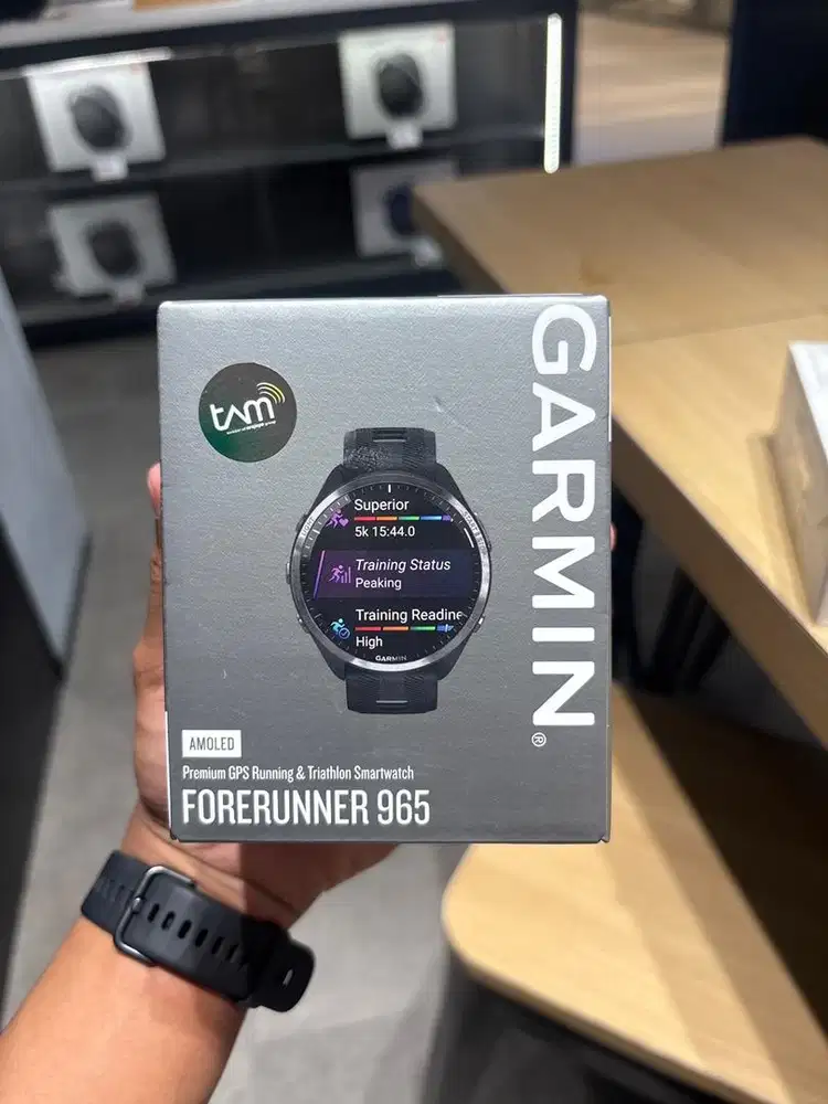 PROMO !! GARMIN FORERUNNER 965 NEW SEGEL RESMI TAM