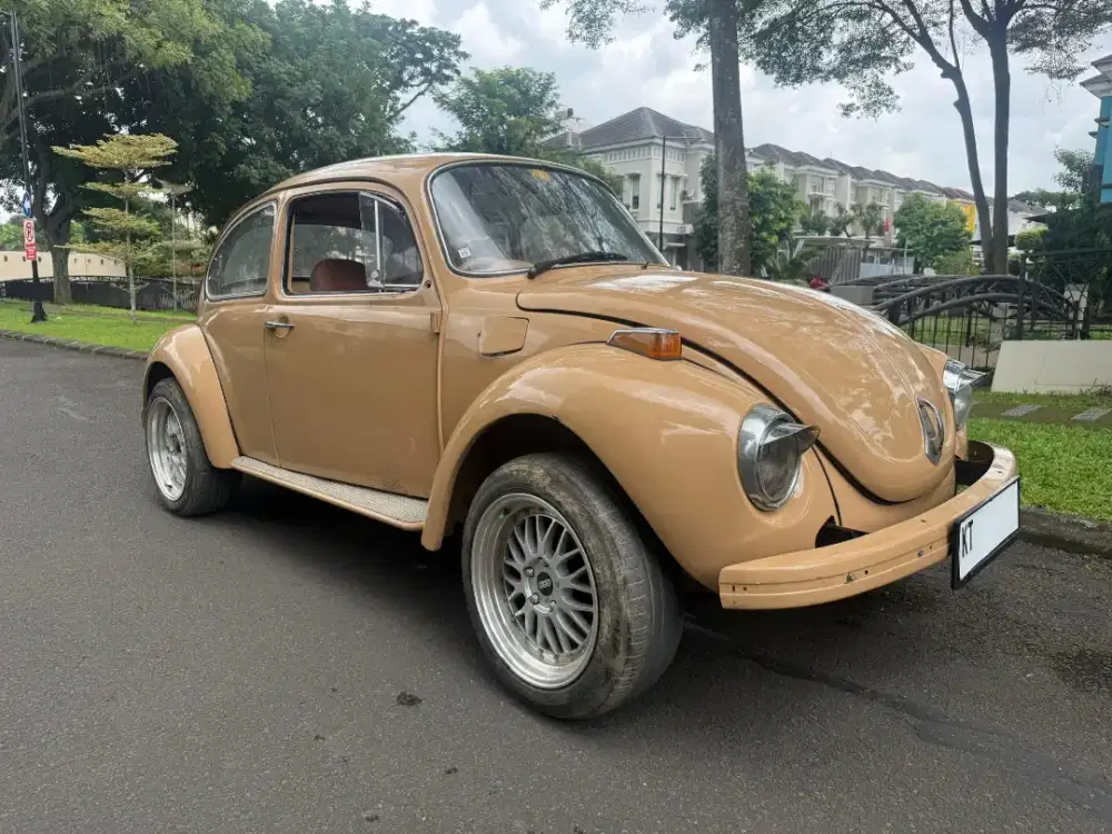 VW Kodok 1303 Th 1974 - Restorasi Total, Mesin Segar, Siap Pakai