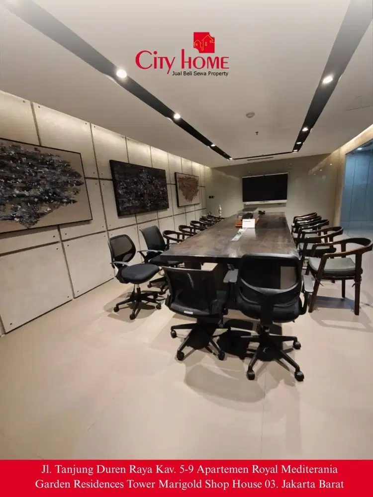 Dijual Ruang Kantor Ekslusif & Furnished di AXA Tower Kuningan