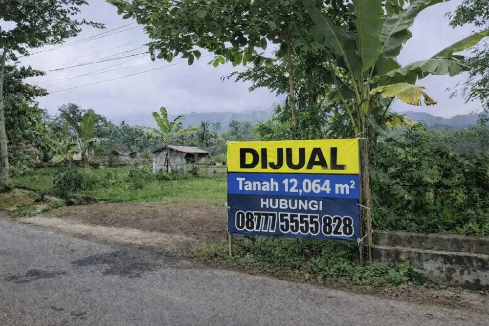 DIJUAL LAHAN TANAH, SAWAH DAN KOLAM LOKASI STRATEGIS DI SUBANG