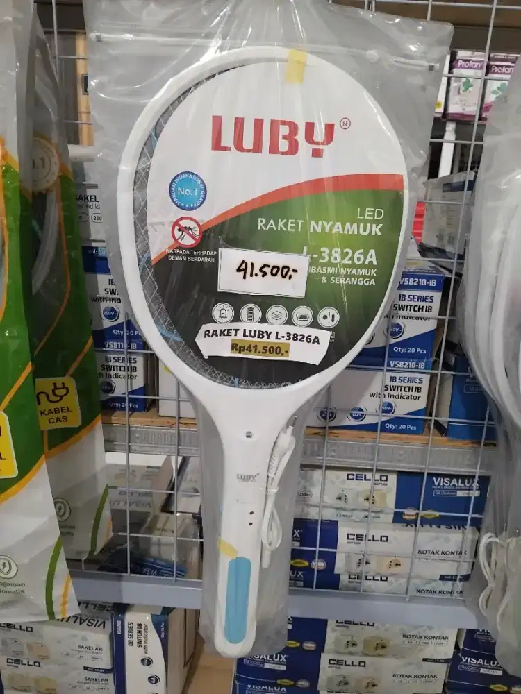 Raket Nyamuk Luby L-3826A