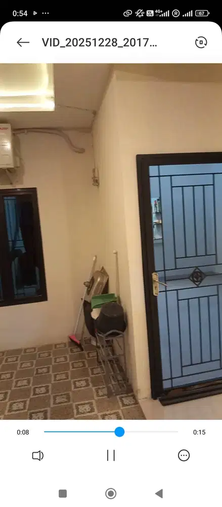 Take over rumah cluster siap huni