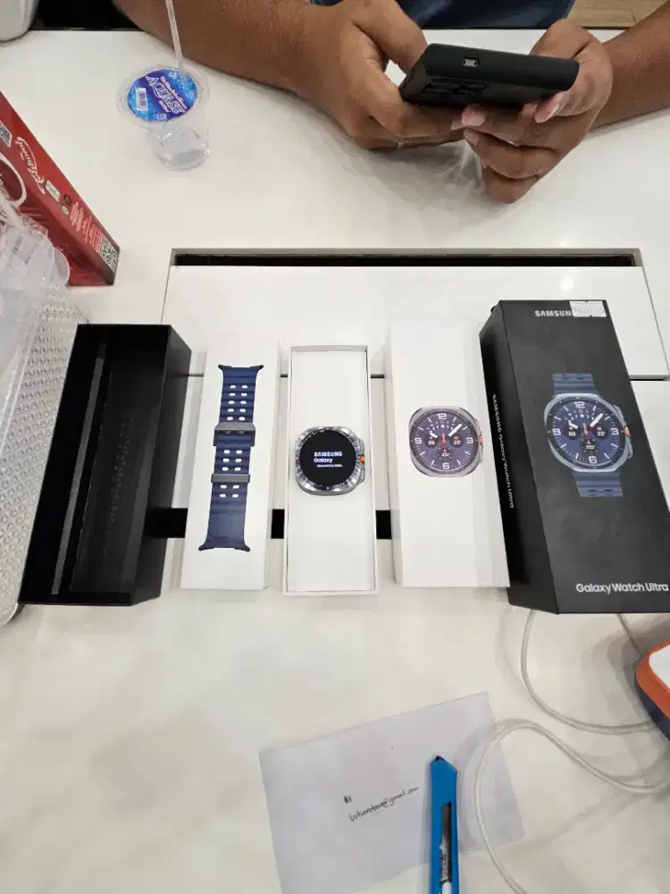 Samsung watch Ultra Blue