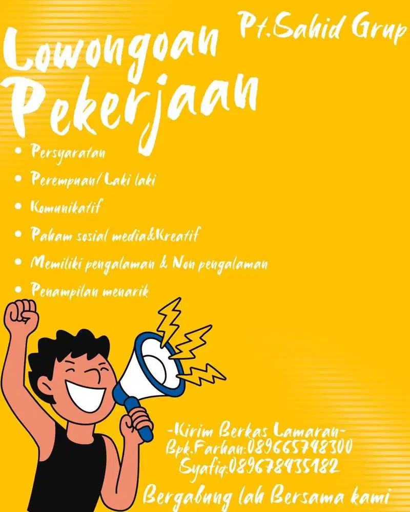 Membutuhkan Lowongan