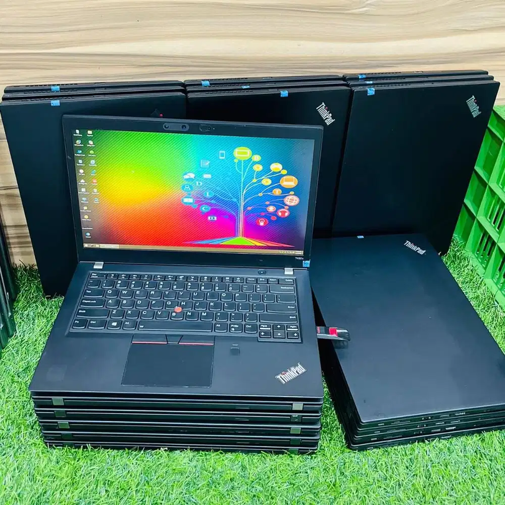 JUAL LAPTOP LENOVO THINKPAD T480S INTEL CORE i5 GEN 8 BERGARANSI DL-DC