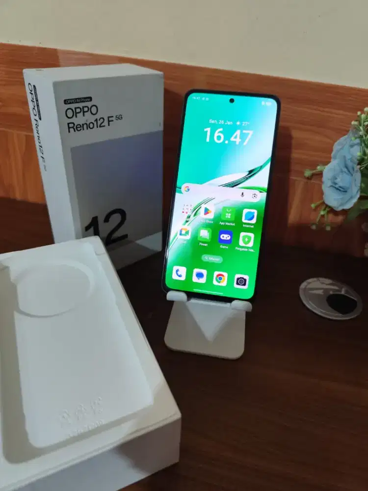 Reno 12F 5G Ram 12/256 fullset