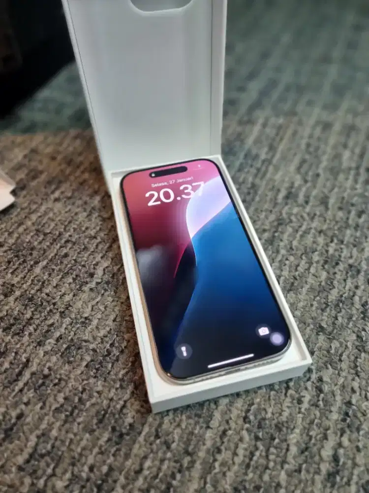 IPhone 16 Pro 128GB Ibox Second Fullset 100% Original Mulus