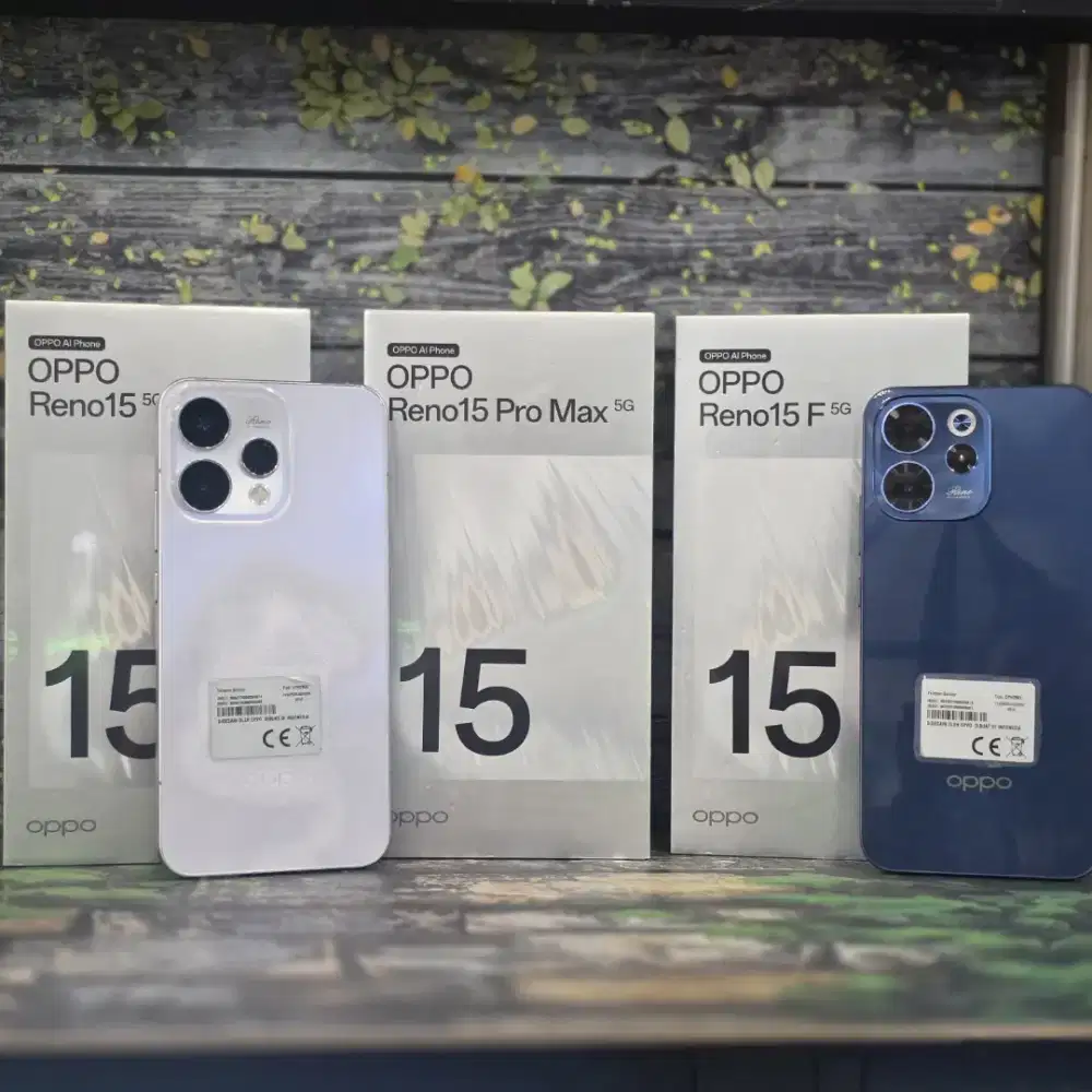 OPPO RENO 15 READY BANYAK TANPA INDEN BISA KREDIT