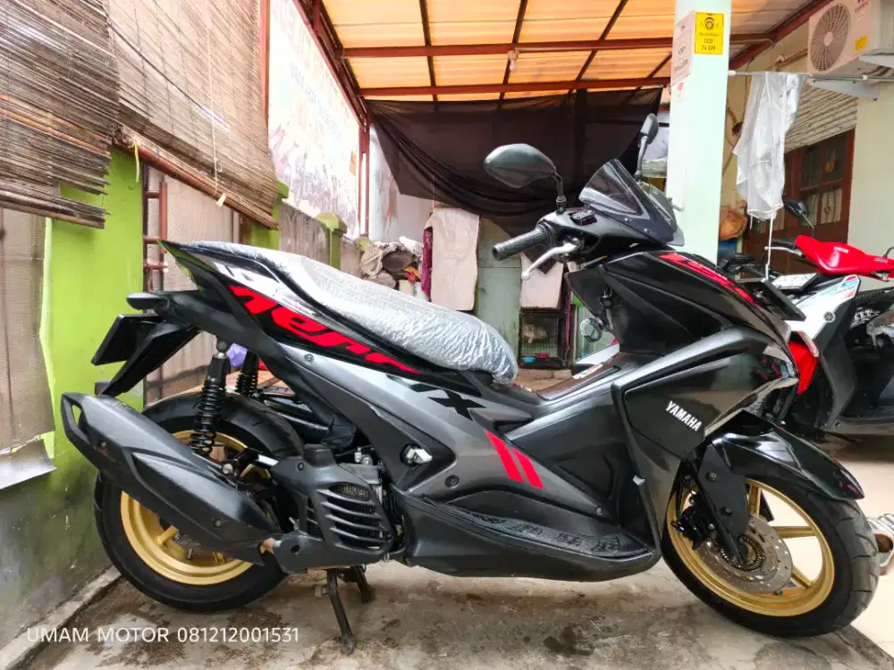 KM 30K YAMAHA AEROX 155 VVA 2019 BLN 5 BS TT 2018 DI CILEDUG HARGA PAS