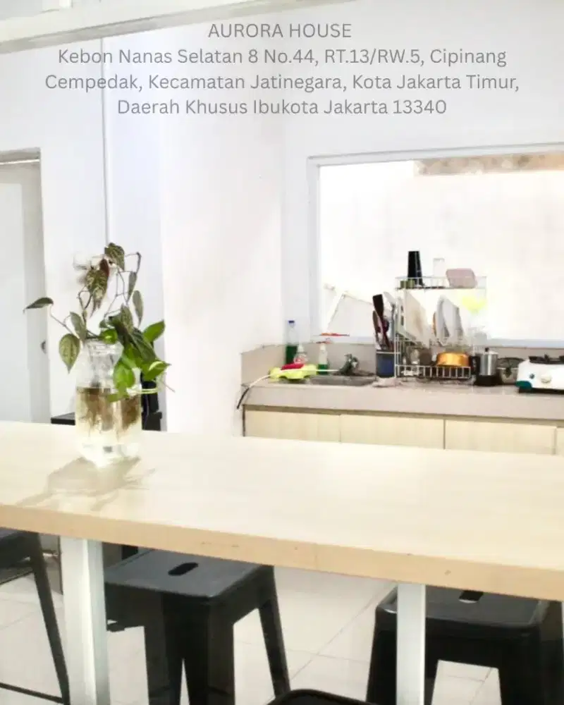 Aurora house kost - Kebon nanas II , Jatinegara,jakarta timur