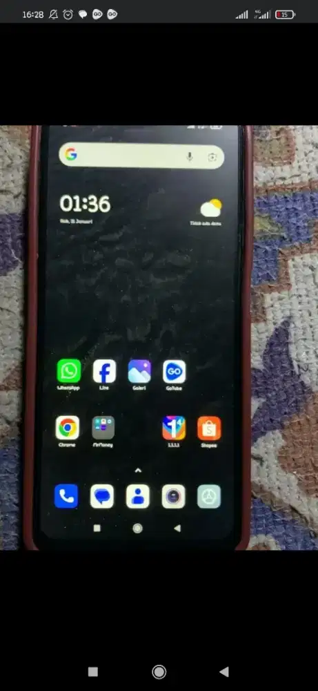 PocoM3 4/64gb minus tombol power/volume