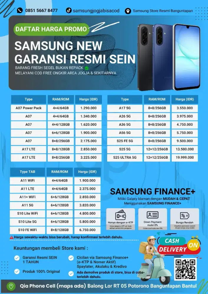 PROMO SAMSUNG MURAH BISA COD
