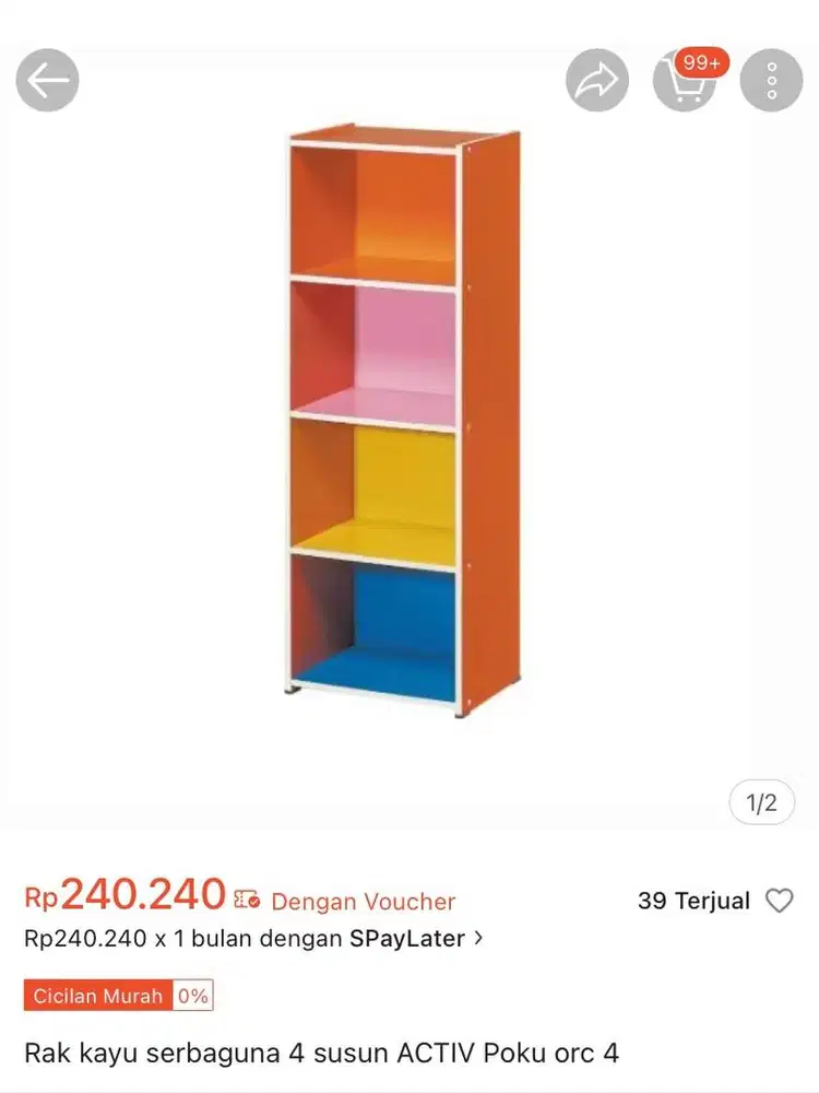 rak serbaguna merk activ