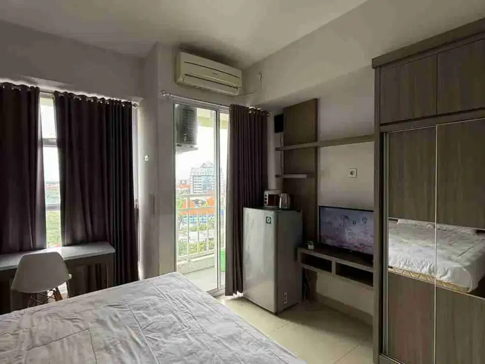 TAMAN MELATI Lantai 3 ‼️ Apartemen Studio Full Furnish dekat ITS Sukolilo dan Unair C