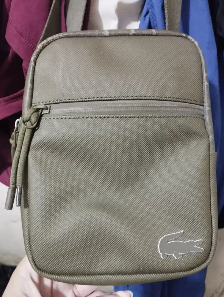 Lacoste tas pria original tidak rusak