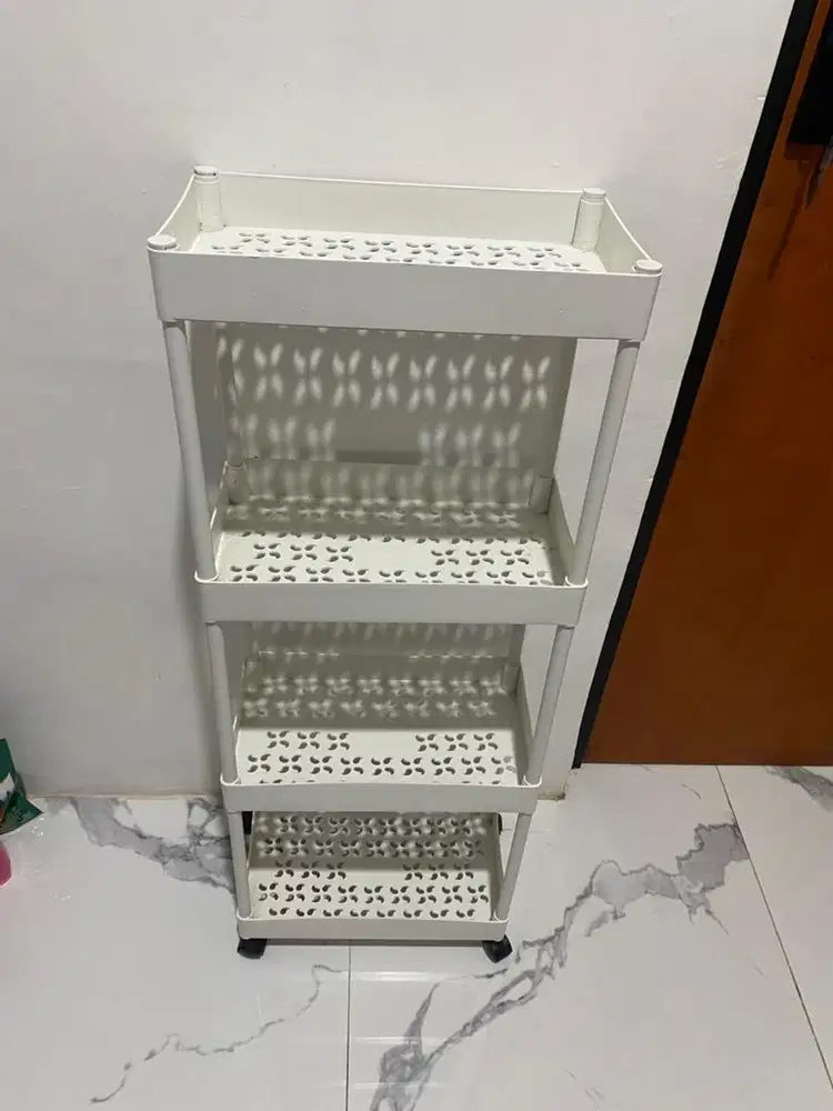 jual murah rak putih estetik