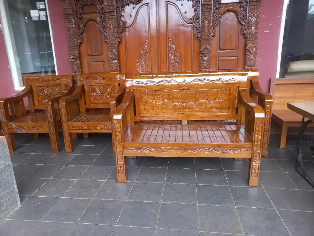 Kursi Tamu Kobra Kursi Tamu Minimalis Kayu Jati Kursi Ruang Tamugrosir