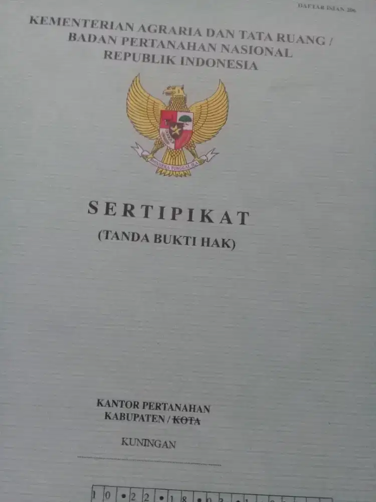 Rumah kontrakan bonus kebun kosong