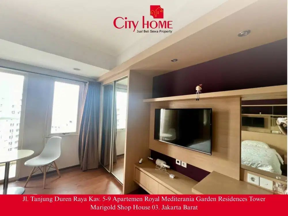 Jual Apartment Siap Huni di Royal Mediterania Garden Residences