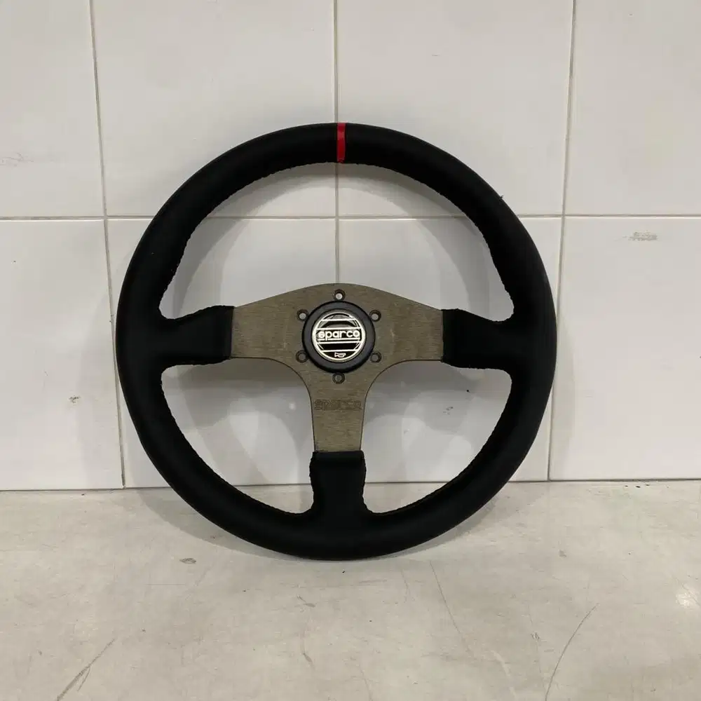 Stir Sparco R375 Size 350mm Original Setir Italy Ori Itali