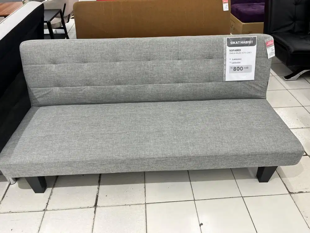 PROMO ANGKAT DISPLAY SOFABED STOK HANYA 1