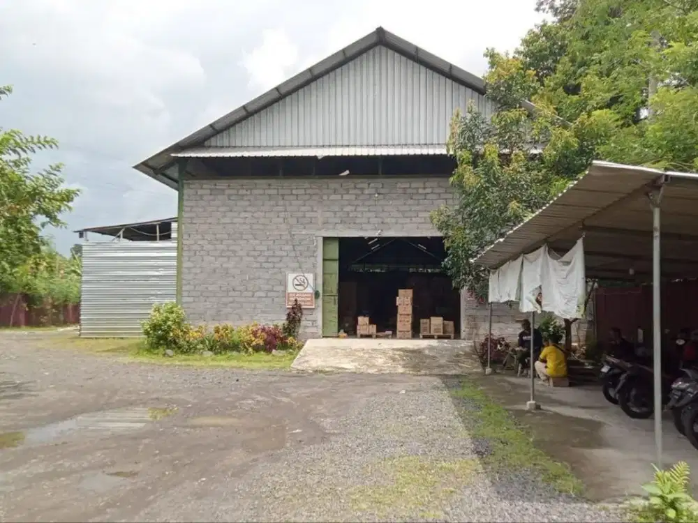 Gudang dan Tanah Plus Mess Disewakan, di Denpasar Barat Area