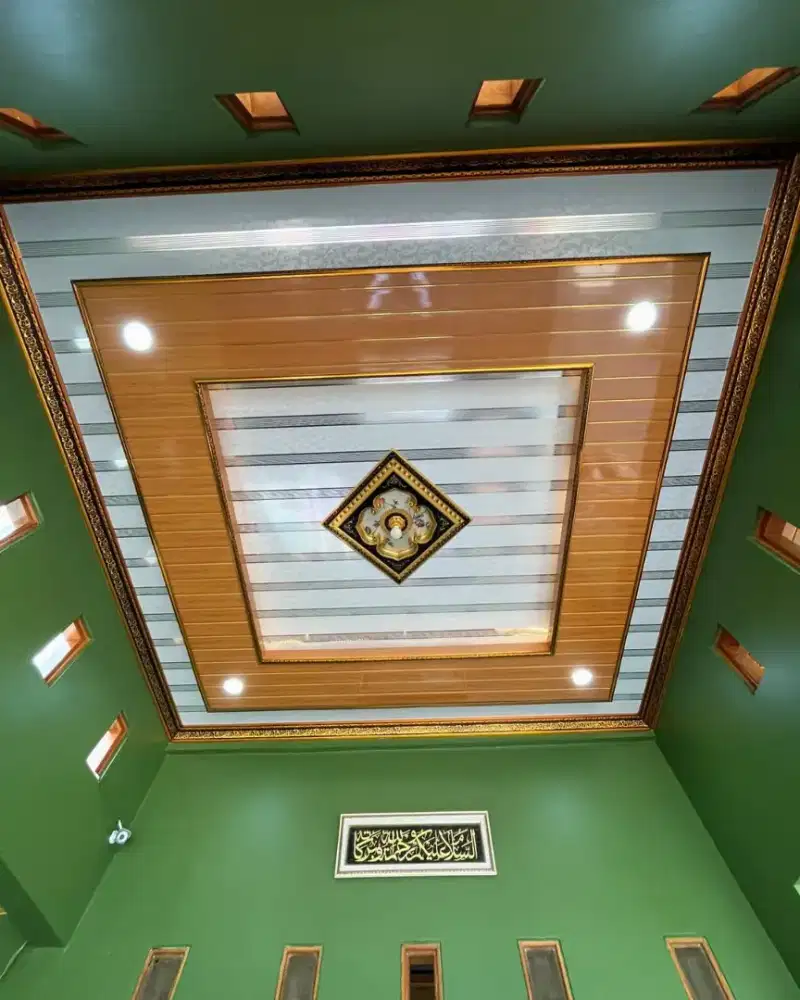 Plafon pvc terpasang