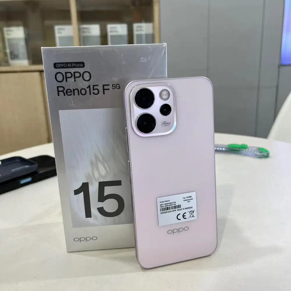 OPPO RENO 15F BISA KREDIT PAKAI LIMIT KREDIVO, INDODANA, HOMECREDIT,