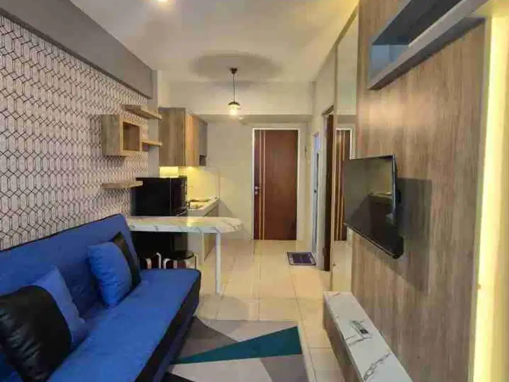 PUNCAK KERTAJAYA FULL FURNISH ‼️ Apartemen 2BR Siap Huni dekat ITS Sukolilo