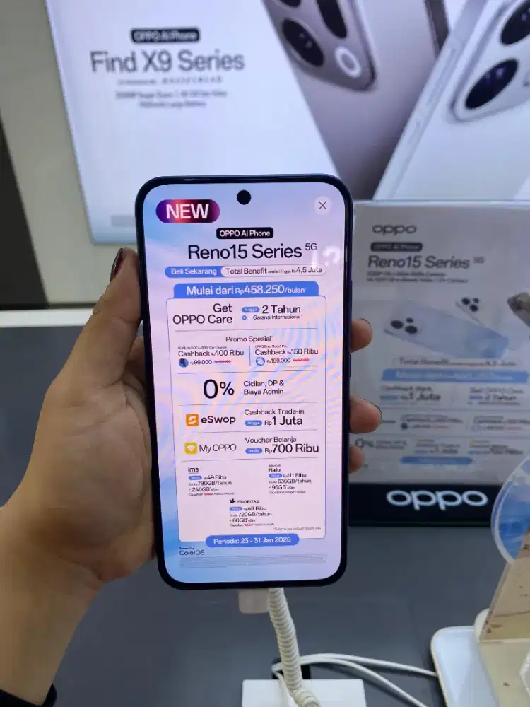 NEW ARRIVAL – OPPO Reno15 Series 5G