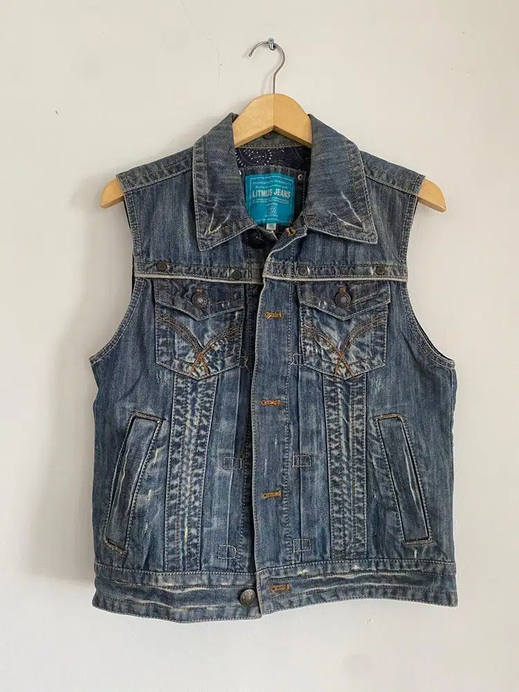 Vest Denim Jeans