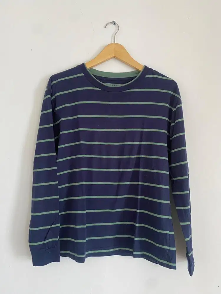 Kaos Stripe Tangan Panjang