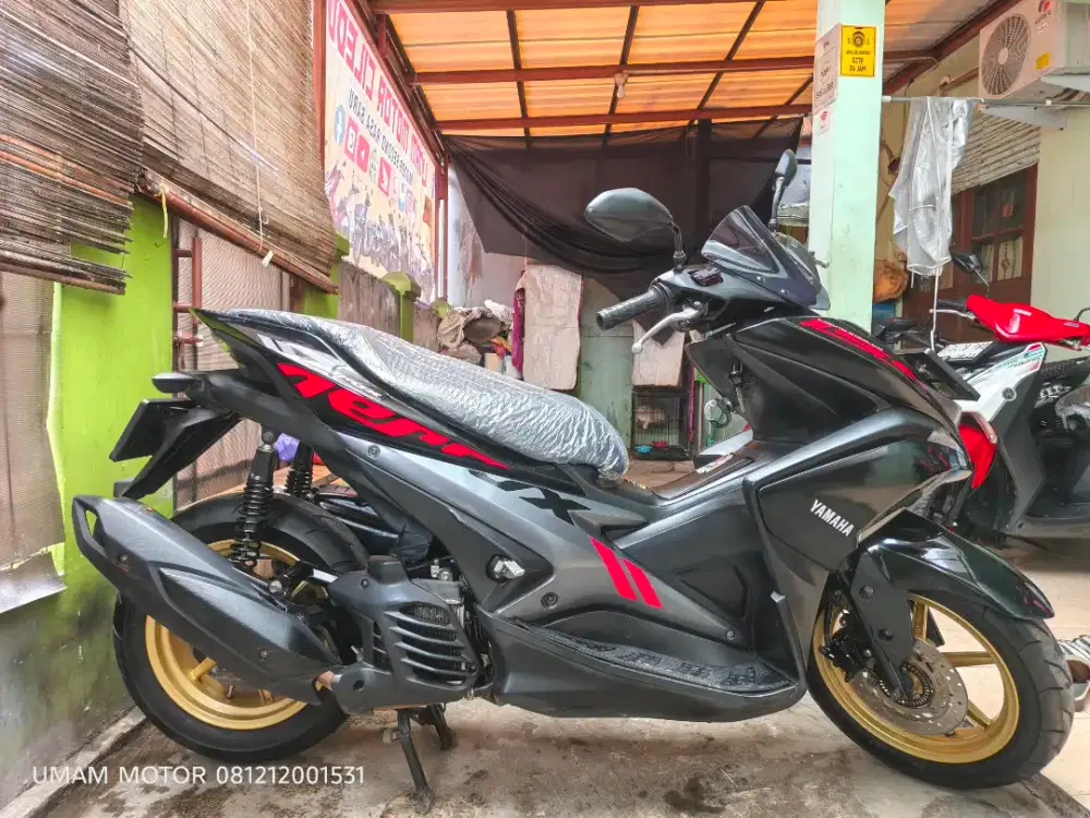 KM 30K YAMAHA AEROX 155 VVA 2019 BLN 5 BS TT 2018 DI CILEDUG HARGA PAS
