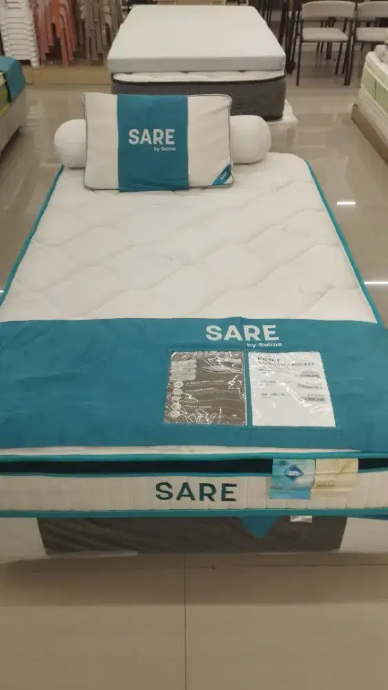 SARE LATEX POCKET 160x200x23 CM