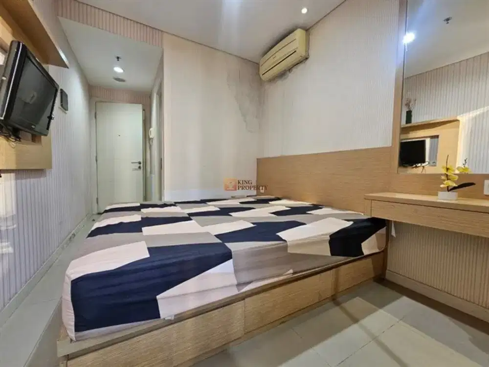 Disewakan Apartemen Madison Park Studio Minimalis Furnished Nyaman Siap Huni, Hanya Jalan Kaki Ke Mall Central Park Di Tanjung Duren