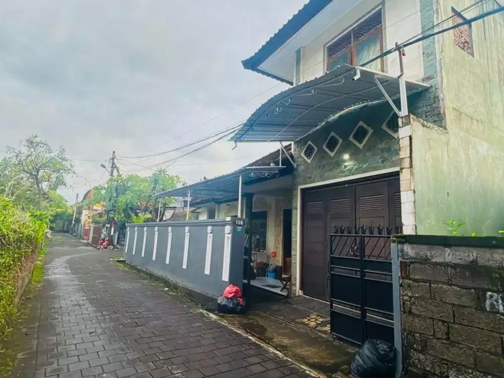Jual Rumah Lantai 2  Di Jalan Padang Udayana Padang Sambian Denpasar Barat Bali. Jalan Buana Raya, Tangkuban Perahu, Mahendradata, Teuku Umar, Kuta