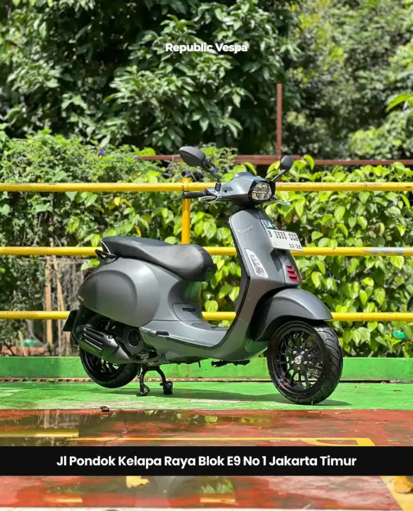 DIJUAL PIAGGIO VESPA SPRINT S 150 IGET ABS LED TH 2023 PERFECT CONDITI