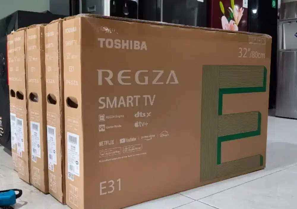 LED Toshiba Smart Tv 32 new Free antena bisa cod