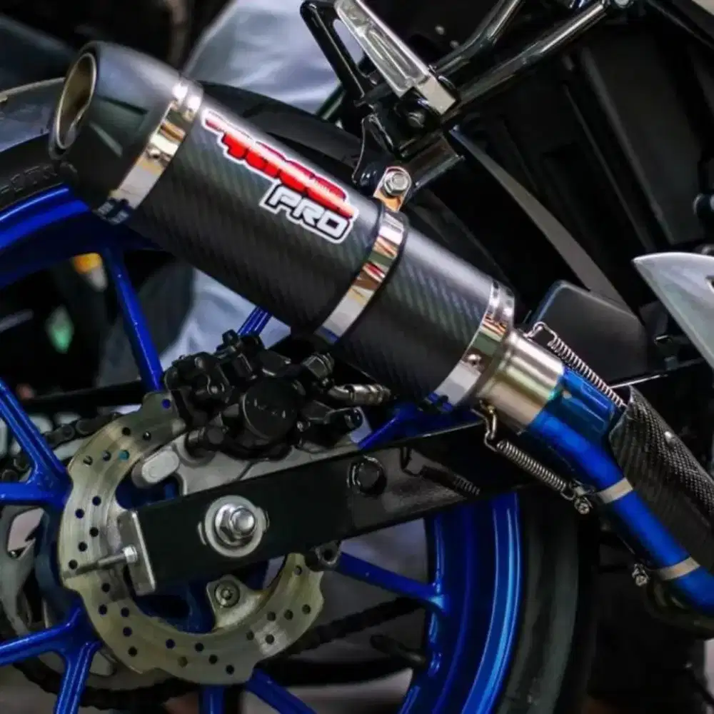 Knalpot Racing Race Pro Carbon | Suara Ngebass