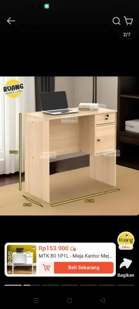 MEJA BELAJAR Olympic