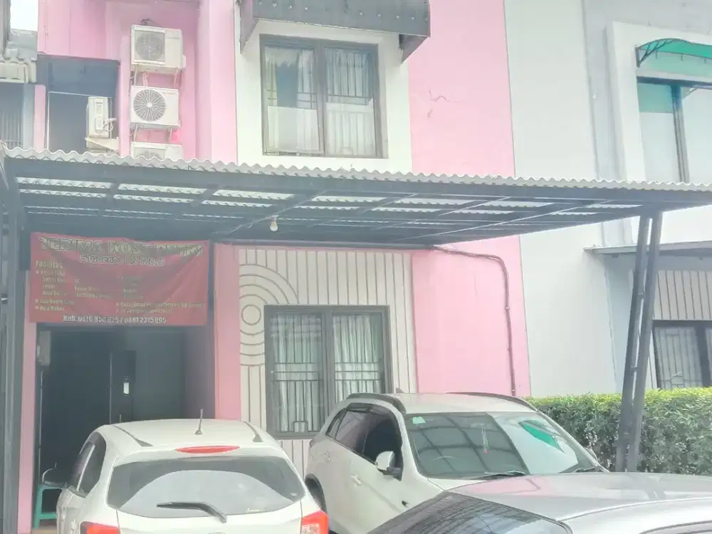 DIJUAL KOST AKTIF CLUSTER SCUDENTO FORESTA BSD TANGERANG SELATAN